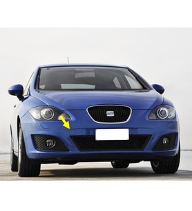 Seat Leon 2 Makyajlı 2009-2012 Ön Tampon Çeki Demiri Kapağı 1P0807241C