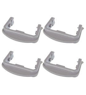 Beko İle Uyumlu DSN4530X Bulaşık Makinesi Ön Ray Kapağı Tutucu Stoper 4 Adet