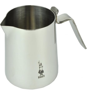Sütlük - 300mL - Paslanmaz Çelik Gövde - Sürahi Ağzı Damlatmaz Özelliği - Sütün Isıtılması veya Köpürtülmesi İçin Uygun - Bulaşık Makinesinde Yıkanabilir