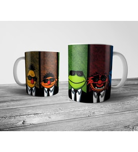 Pixxa Reservoir Dogs Muppets Edi Büdü Kermit Kupa Bardak  