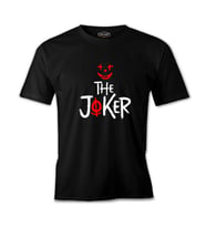 The Joker - Look Siyah Erkek Tshirt