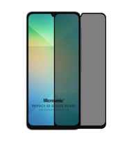 Microsonic Samsung Galaxy A06 Privacy 5D Gizlilik Filtreli Cam Ekran Koruyucu Siyah