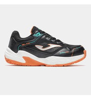 Joma JSLAMS2601OM Slam Jr Tenis ve Padel Ayakkabısı Çocuk - Siyah/Turuncu