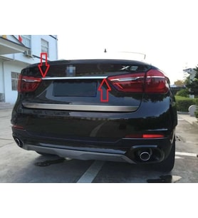 Bmw X6 Uyumlu 2016 Sonrası Bagaj Çıtası Krom Parça