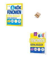 Fenomen 6. Sınıf Maarif Sosyal Bilgiler 6AB ve Kök Soru Bankası + Telefon Standı