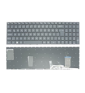 Casper Nirvana C500 (2022-2023) ile Uyumlu Notebook Klavye - Siyah - TR - Işıklı