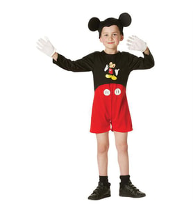 Mickey Mouse Klasik Çocuk Kostüm 5-6 Yaş