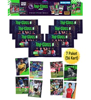 Panini Fifa Top Class Premier League 2025 Futbolcu Kartları 7 Paket (56 Kart)