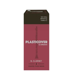 D'Addario RRP05BCL350 Rico Plasticover Bb Klarnet Kamışı No: 3.5 (Profesyonel) - 5'li Paket  Latin ve Caz İçin Keskin Ton, Yüksek Dayanıklılık