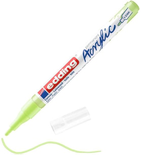 Edding 5300 Akrilik Boyama Markörü 1-2 mm PASTEL YEŞİL 