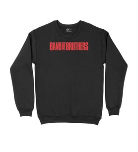 Kırmızı Band Of Brothers Siyah Sweatshirt