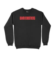 Kırmızı Band Of Brothers Siyah Sweatshirt