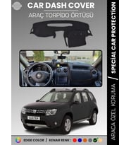 DACIA DUSTER (2015 +) Torpido Örtüsü Ön Göğüs Koruma Torpido Koruma Çatlamayı Engeller Tam Uyum