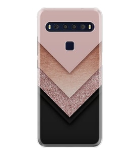TCL 10L 10 Plus 10SE 20E 20SE 30SE L7 Kılıf Desemli Silikon Great Marble 1405