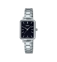 CASIO LTP-V009D-1EUDF KARE METAL KADIN KOL SAATİ (Gümüş)