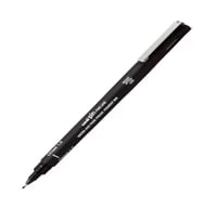Uni Pin Kesik Uçlu Kaligrafi Kalemi Siyah 1.0mm