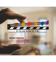 0.500 MİKRON ŞEFFAF BUZLU PVC KARTVİZİT - FOTOĞRAFÇI 2  - 500 ADET