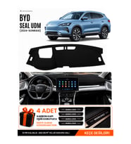 BYD SEAL U DM (2024-SONRASI) Uyumlu Torpido Örtüsü Torpido Kılıfı - Siyah
