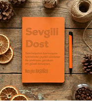 Kişiye Özel Sevgili Dost Defter Doğum Günü Hediyesi