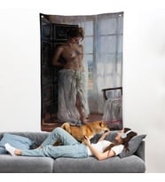 Vicente Romero Redondo - Çıplak Kadın Duvar Örtüsü-7942
