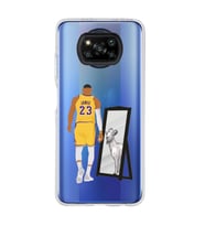 Poco X3 PRO / X3 NFC Uyumlu Lebron James Goat Tasarımlı Şeffaf Telefon Kılıfı