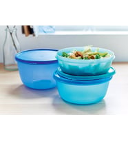 Tupperware Mucize Şekerler 3'lü Saklama Kabı (Mavi)