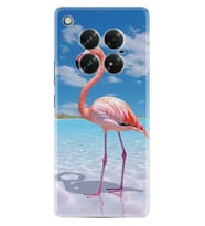 Infinix Zero 40 5G Kılıf Boutique Baskılı Resimli Okaynus ve Flamingo Pcode -093
