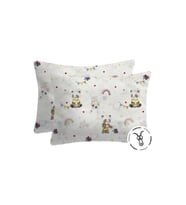%100 Pamuklu Fermuarlı Bebek Yastık Kılıfı 35x45 ( 2 Adet )