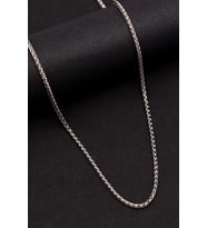 Yuvarlak Kral Model Çelik Erkek Kolye Zincir 2.5mm Orta Kalınlıkta