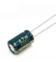 4.7uF 400V Elektrolitik Kondansatör