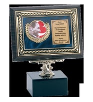 ODAK KUPA - Ahşap Plaketler - PL-104 B - 15x20 cm
