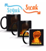 Power Sihirli Kupa Bardak Porselen