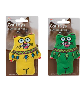 Eastland Kedi Otlu Öten Peluş Kedi 11,5cm