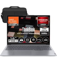 Lenovo Thinkbook 16 G7 Arp Amd Ryzen 7 7735HS 48GB Ddr5 2tb SSD Radeon 680M 16" Wuxga 300NITS IPS Windows 11 Taşınabilir Bilgisayar 21MW002CTR016 &çanta