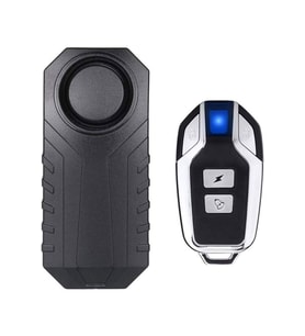 Motosiklet Ve Bisiklet Wireless Kablosuz Titreşimli Alarm 110 Desibel Yüksek Ses Uzaktan Kumandalı