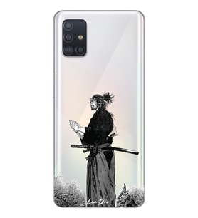 Samsung Galaxy A71 Uyumlu Vagabond Tasarımlı Şeffaf Telefon Kılıfı