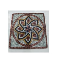 Doğal Taş Dekoratif Banyo Gider Kapağı 10x10 Cm, Şık ve İşlevsel