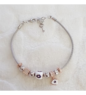 Charm Gümüş Bileklik