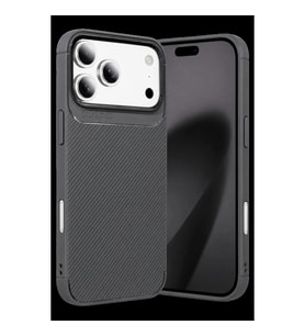 Newface Apple İphone 18 Pro Auto Focus Karbon Kapak - Gri