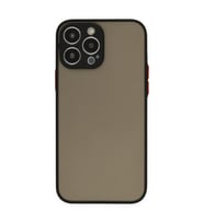 iPhone 14 Pro Kılıf Montreal Silikon Kapak - Siyah