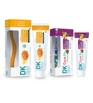 DKDENT Propolis Aromalı Diş Macunu 75 ml & Orman Meyveli Çocuk Diş Macunu 50 ml 2'li Set