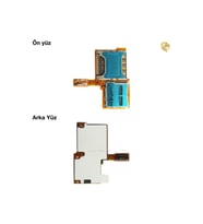 Samsung Galaxy Note 3 Neo ile Uyumlu Sim ve sd Kart Konnektörü Sim sd kart soketi hafıza kart yuvası sim kart konnektörü kart okuyucu soketi