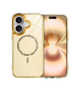 Durukar® iPhone 16 Live Diamond Magsafe Kapak - Sarı