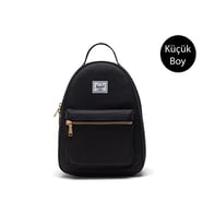 Herschel Nova Mini Backpack Sırt Çantası-En: 22 cm, Boy: 31 cm, Derinlik: 11 cm 11395-00001 Siyah