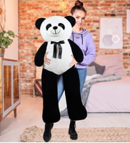 PABABO  Papyonlu Panda (%100 YERLİ (Siyah - Beyaz)