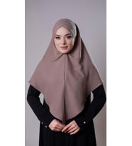 Vizon Pratik Hazır Geçmeli Tesettür Eşarp Pamuk Caz Kumaş Tek Katlı Çapraz Hijab 2305_10
