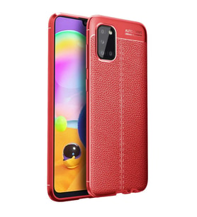 Samsung Galaxy A31 Kılıf Auto Focus Kapak - Kırmızı