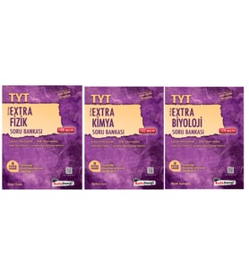 Kafa Dengi Yayınları TYT Sayısal Set Fizik - Kimya - Biyoloji Extra Soru Bankası