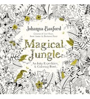 Magical Jungle: An Inky Expedition And Coloring Book For Adults
