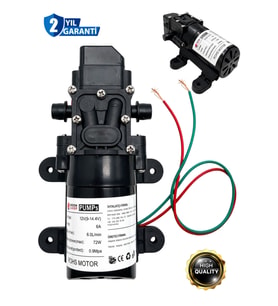 12 Volt Hidrofor Su Aktarma Motoru